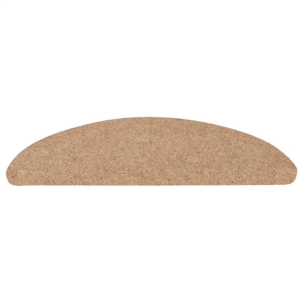 Tappeti Adesivi per Scale 15 pz | Gradini per Scale 56x17x3 cm Beige