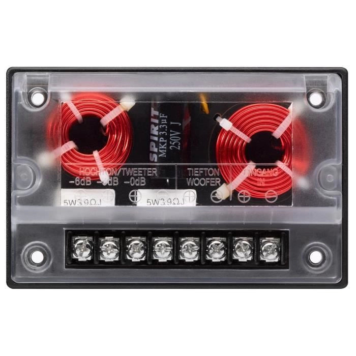 Kit di altoparlanti MTX TX650S 13cm 2 vie 80W RMS 4O telaio in alluminio tweeter al neodimio bobina di seta bobina TSV TIL