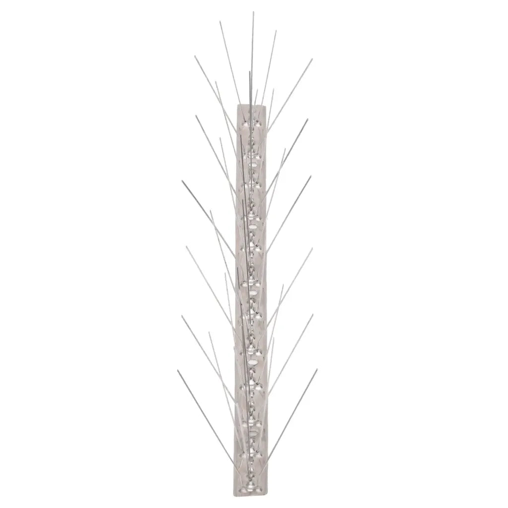 Set Dissuasori per Uccelli e Piccioni 10 pz Acciaio 5 File 5 m CFW5008167