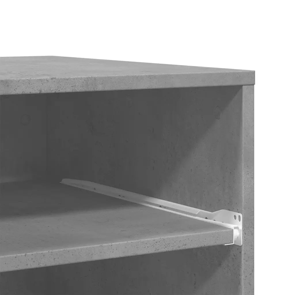 Supporto per Stampante con Ruote Grigio Cemento 60x48x74 cm CFW8709974