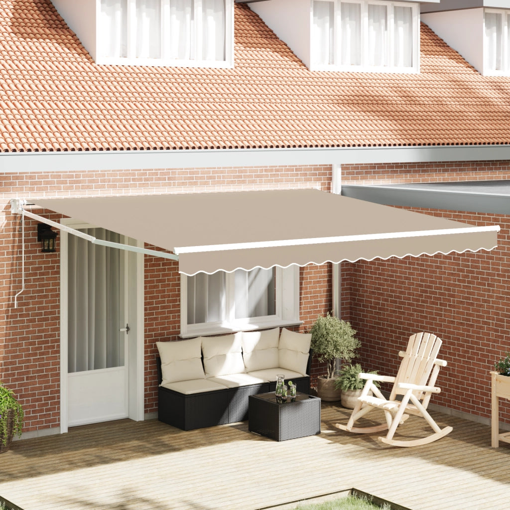 Tenda Retrattile Automatica  Beige 400x300 cm