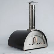 Forno per Pizza e pane Ventura "Solo" alimentato a legna. In acciaio inox. Temperatura massima 500C°