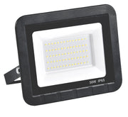 Faretto LED SMD 50W 6500K 4200lm 120° IP65 nero Polux