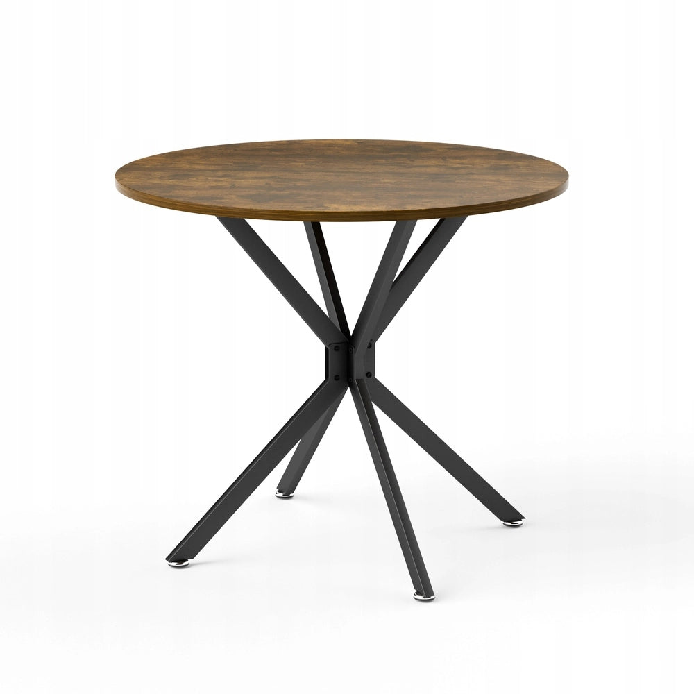 Tavolo rotondo 90 cm - Xylo - Gambe in ferro
