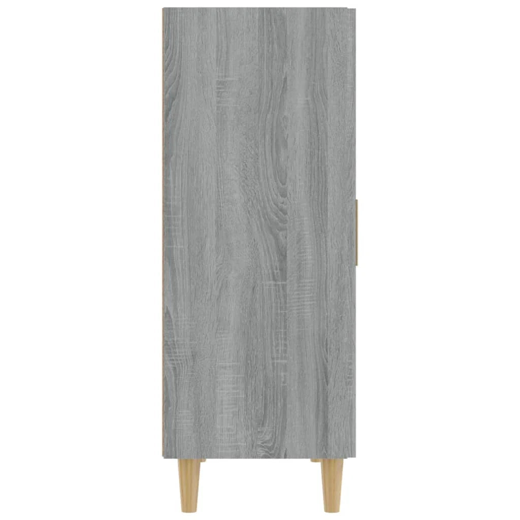 Buffet credenza cassettiera armadio mobile contenitore organizer cucina soggiorno salotto Sonoma 70 x 34 x 90 cm legno ingegnerizzato grigio 02_0036509