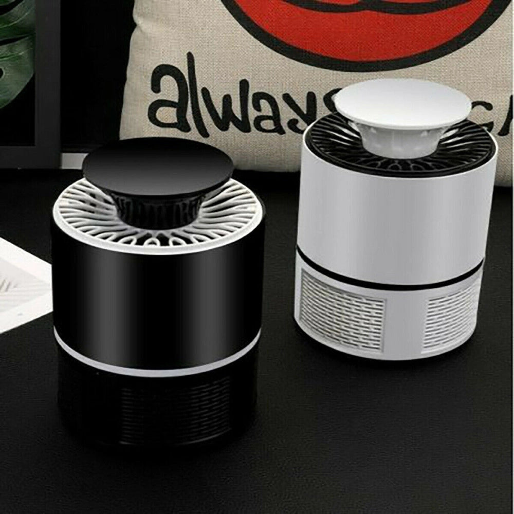 Trade Shop - Aspiratore Lampada Led Zanzara Anti Zanzare Zanzariera Elettrica Usb 8120 -
