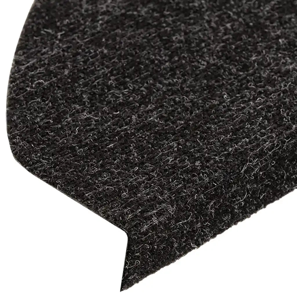 Tappeti Adesivi per Scale 15 pz 56x17x3 cm Nero