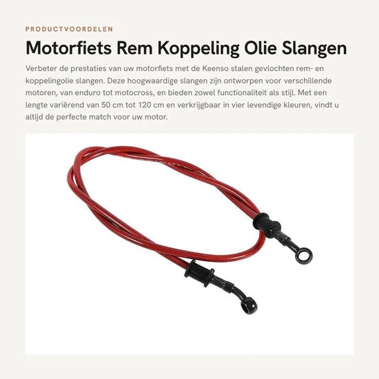 Fusibile di sicurezza per freni - Set di fusibili per freni - Chiave di fusibile per freni - Materiale in acciaio resistente - Adatto per motori - 4 colori e dimensioni - Maggiore sensibilità dei freni - Cavo di freno
