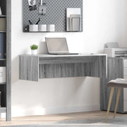 Scrivania a parete Grigio Sonoma Legno ingegnerizzato 891405