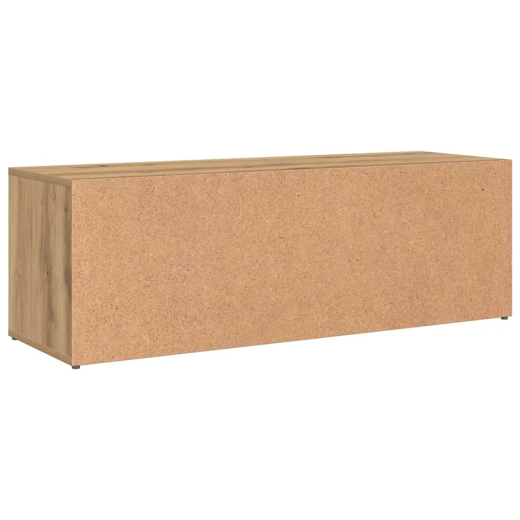 Scarpiera Rovere Artigianale 105x35x35 cm in Legno Multistrato