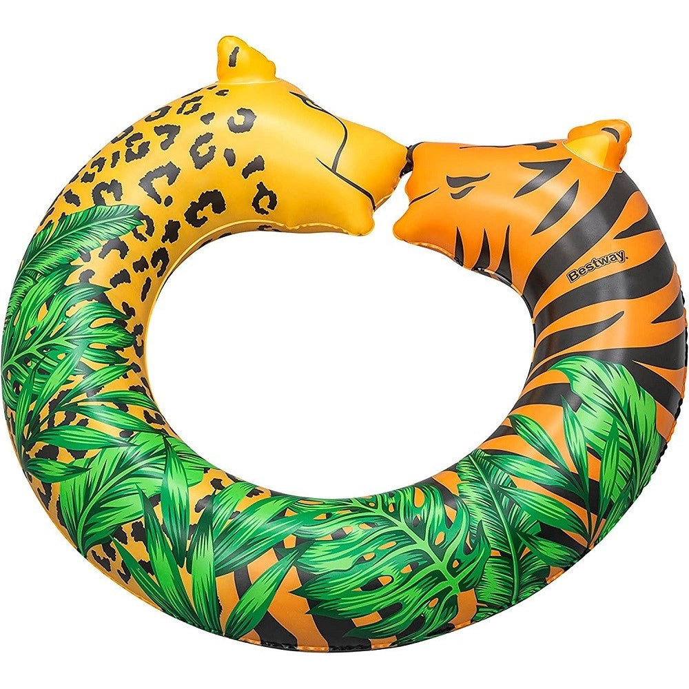 Trade Shop - Salvagente Aperto Fashion Jungle Dream 119cm Estate Spiaggia Lago Piscina 36360 -