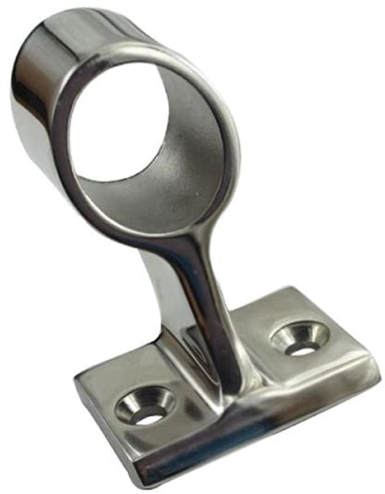 Supporto di Handrail per Imbarcazione - 22mm - Duraturo e Resistente - Anticorrosivo - Hardware Marittimo - Adatto per Stantuffo - 1 Pezzo