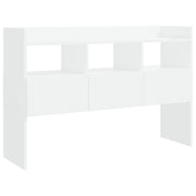 Credenza | Madia | Buffet da pranzo | Armadio da pranzo Bianca 120x30,5x70 cm in Legno Multistrato
