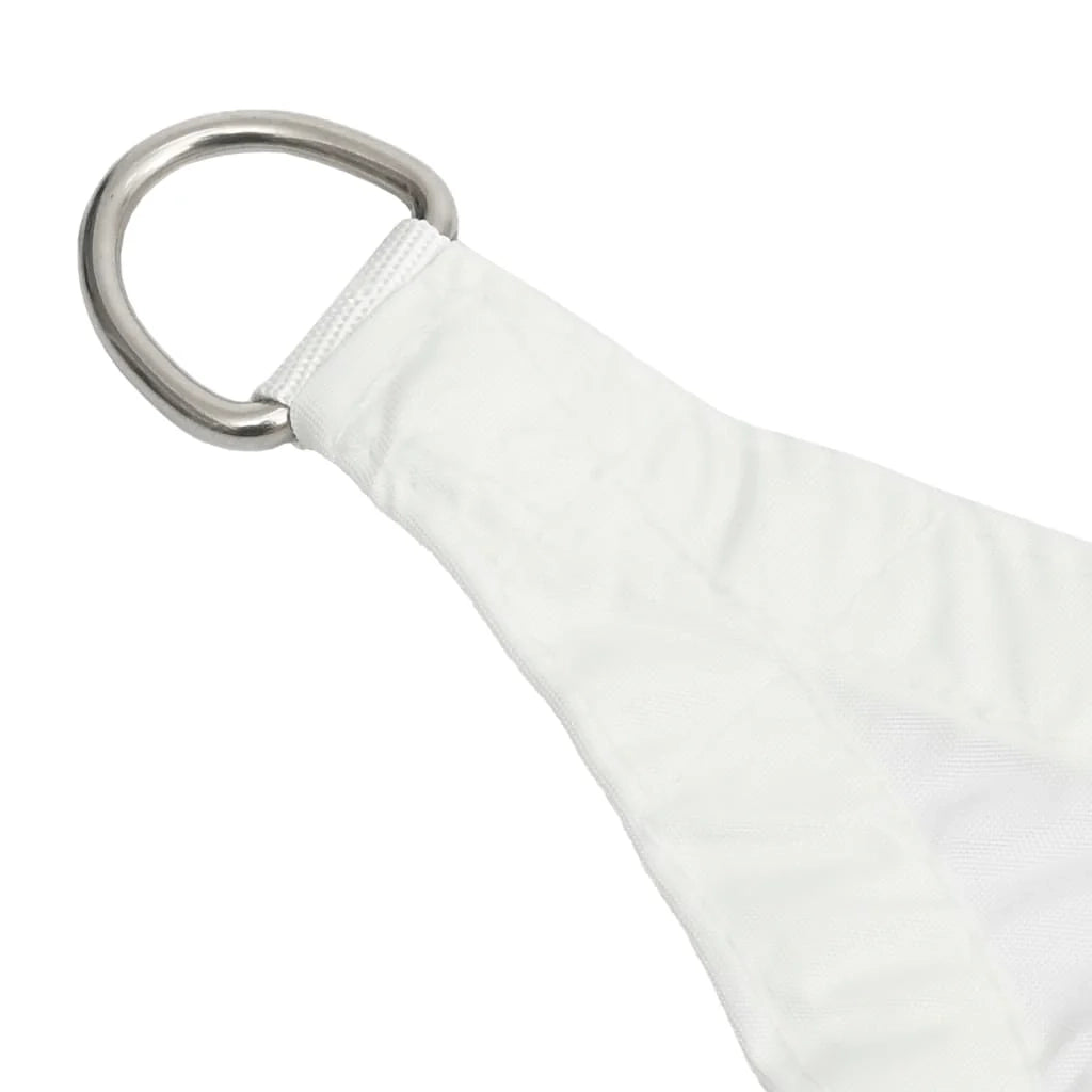 Vela ombreggiante/ombrellone rettangolare 3 x 5 m in tessuto Oxford bianco 02_0009680