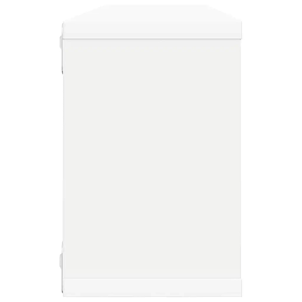 Mensole Parete a Cubo 4 pz Bianche 60x15x23 cm in Truciolato cod mxl 53639