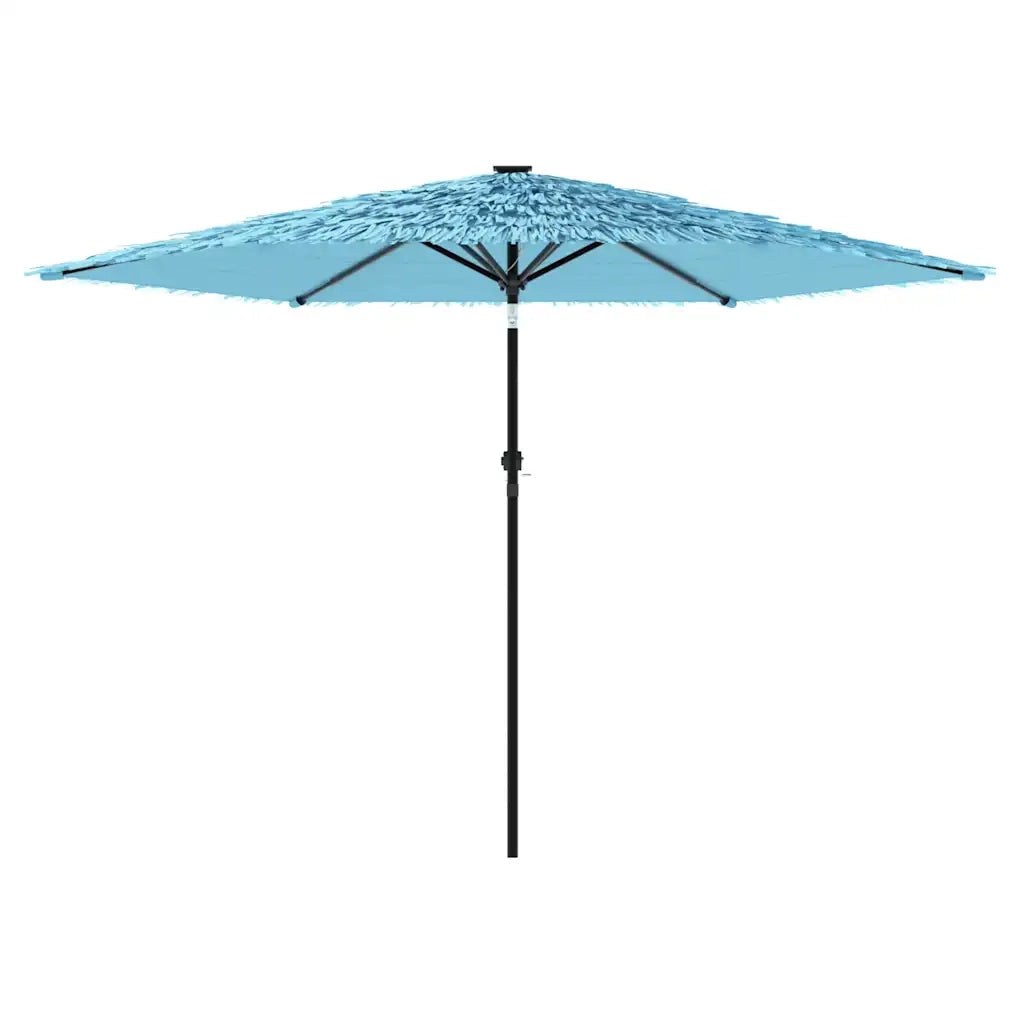 Ombrellone Giardino con Palo in Acciaio Blu 288x288x225 cm 4005106