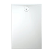 Piatto doccia in solid surface bianco, misura 70x160