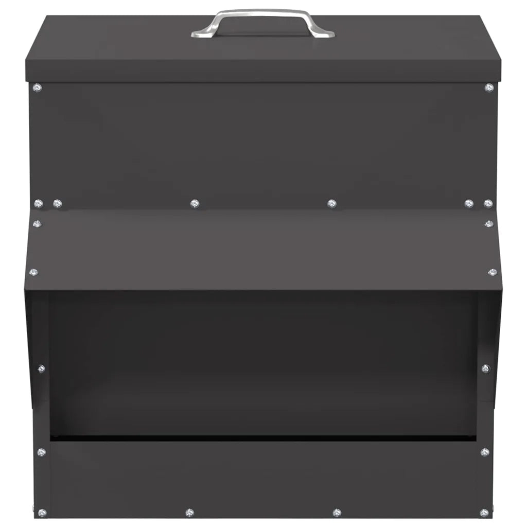 Feeder per pollo Nero 40,5 x 45 x 41 cm