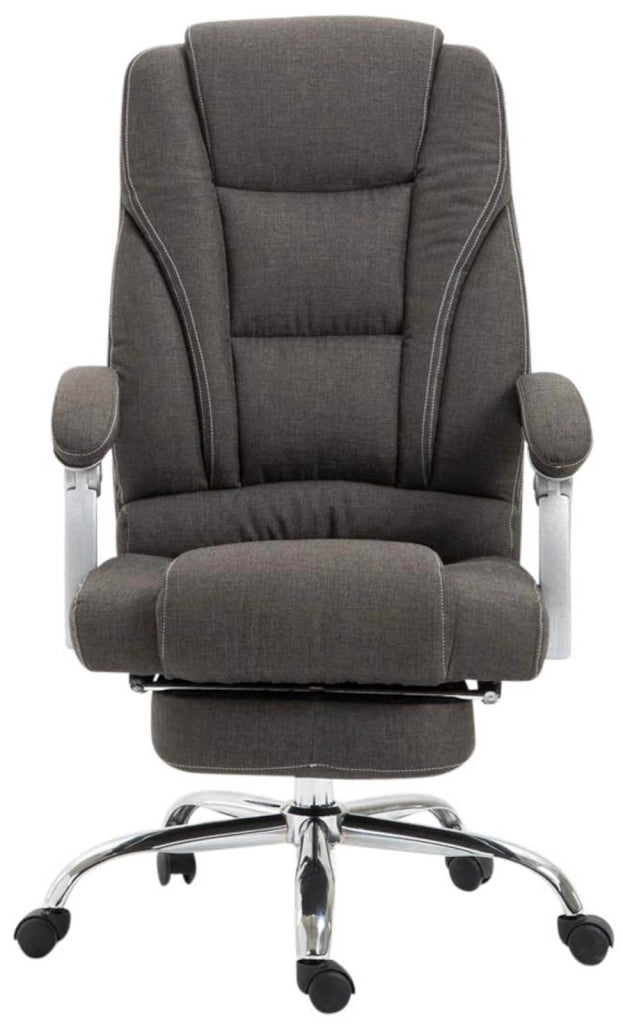 Sedia da ufficio Pacific in tessuto grigio scuro