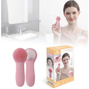 Trade Shop - Spazzola Pulizia Viso Elettrica Facciale Detergente Massaggio Silicone Mx-8419 -