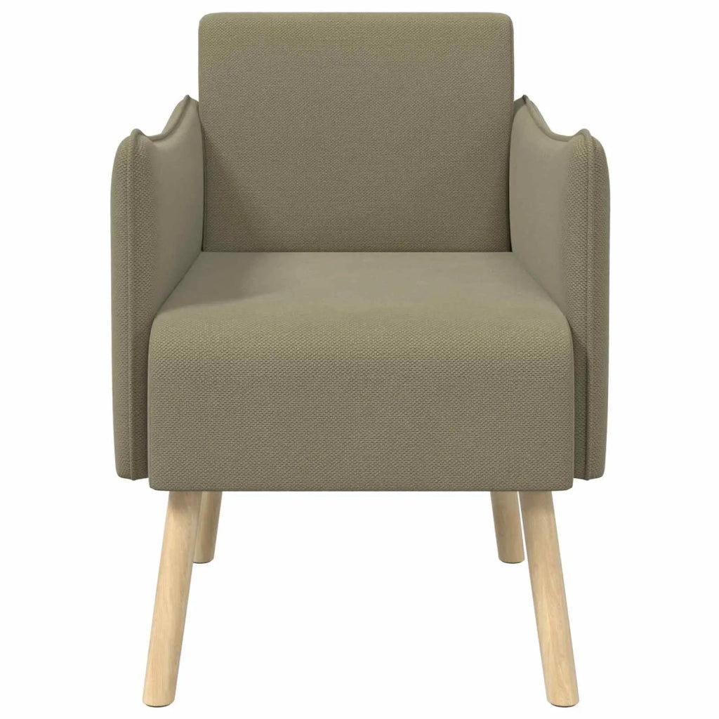 Sedia d'accento Cachi Velluto a grana fine 42044845