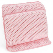 Cuscino per Bagno Zitto - Supporto al Collo - Antiscivolo - Asciugatura Rapida - Ergonomico - 8 Fili di Acciaio - Impermeabile