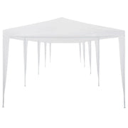 Tenda per Feste-Tenda Gazebo 3x12 m in PE Bianca