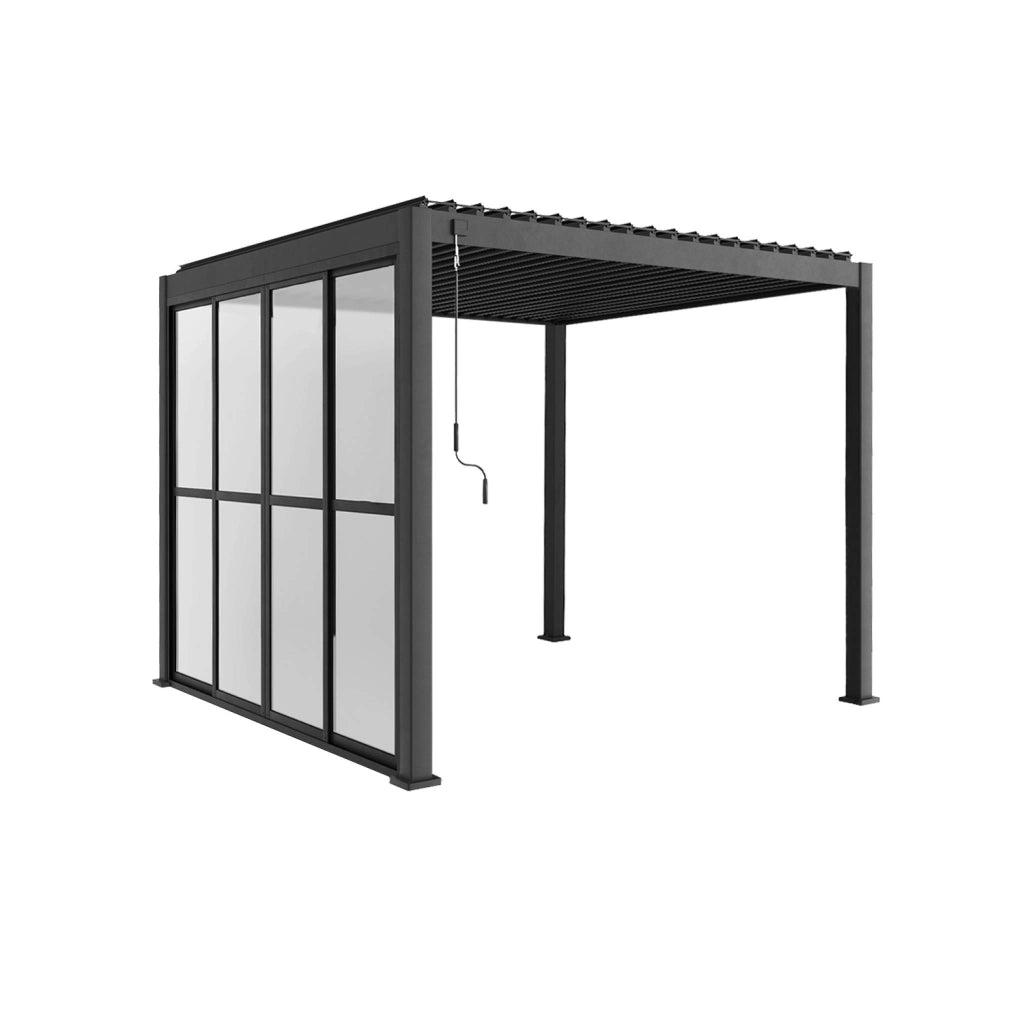 Porta scorrevole per pergola triomphe, 3 m, antracite