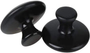 Set di pietre di massaggi 2 in 1 - Forma di fungo - Pietre di massaggi calde - Pietre di massaggi naturali - Accessori per corpo/viso - Terapia di spa/massaggio - Miglioramento del flusso sanguigno