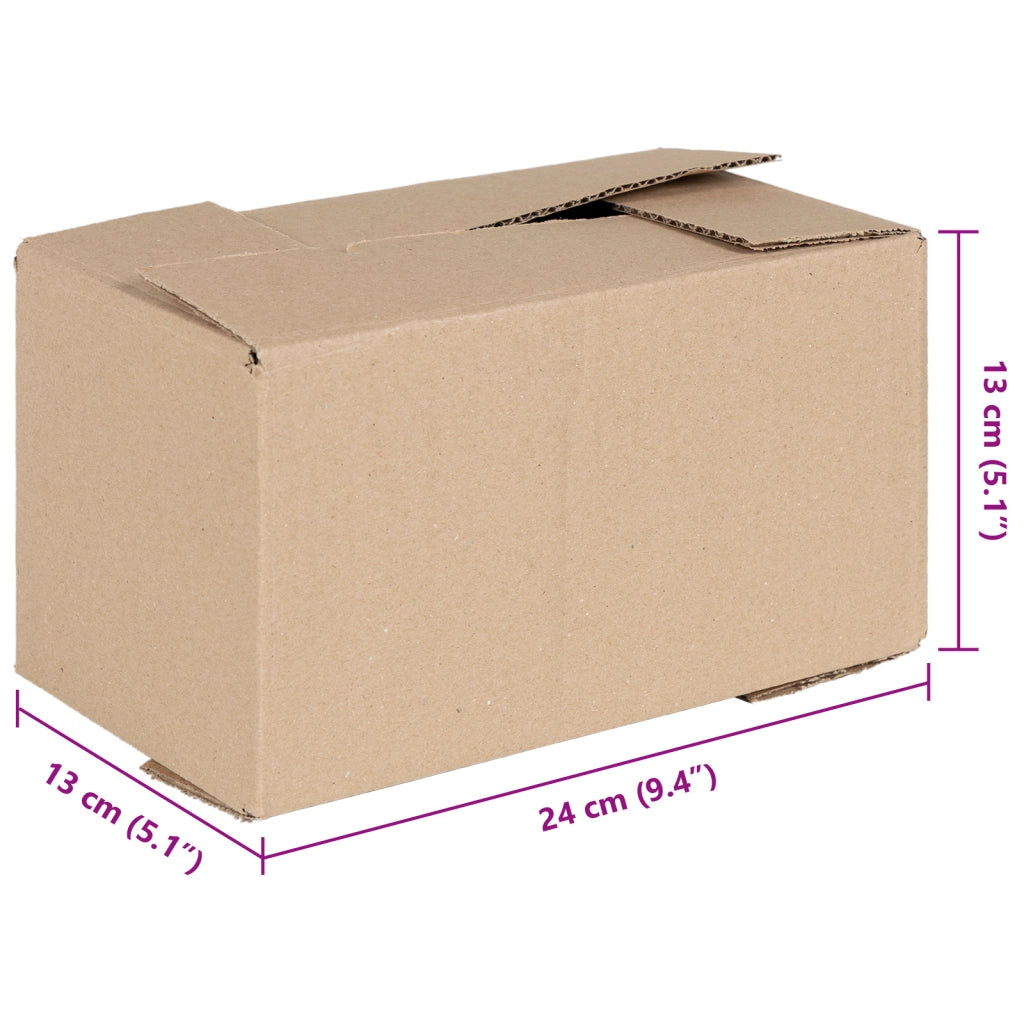 Scatola Pieghevole 50 pcs 24x13x13 cm Cartone