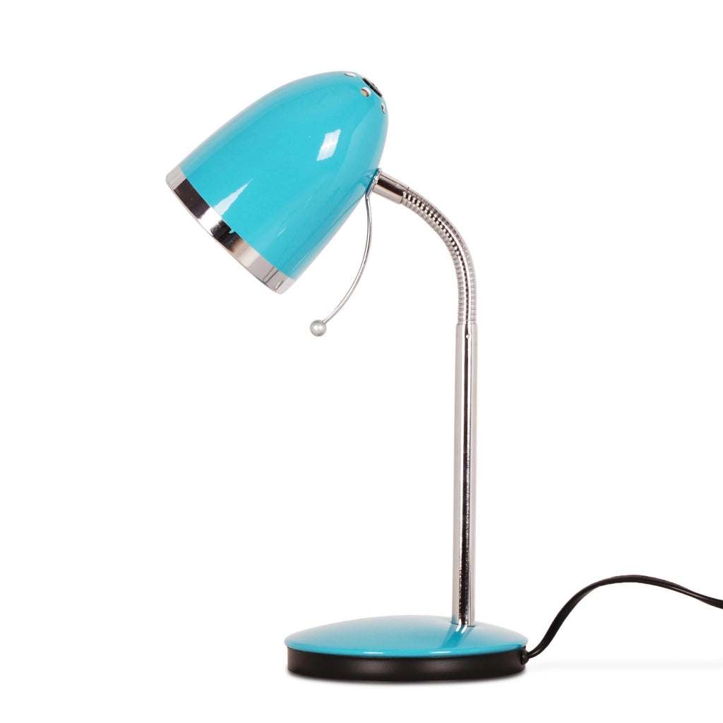 Lampada da scrivania Kajtek turchese cromata Kaja K-MT-200