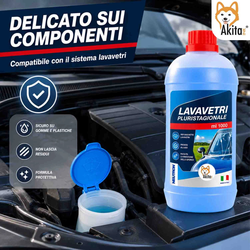 Akitaink Lavavetri Pluristagionale Tergicristalli 1 L