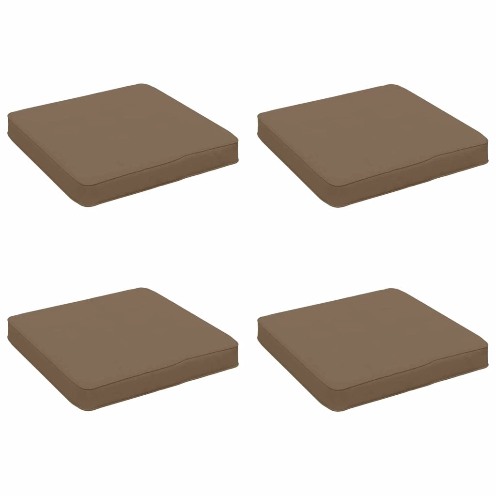 Cuscini per Sedia in 4 Pezzi VUGHT 4 pcs 100% Poliestere 946240