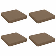 Cuscini per Sedia in 4 Pezzi VUGHT 4 pcs 100% Poliestere 946240