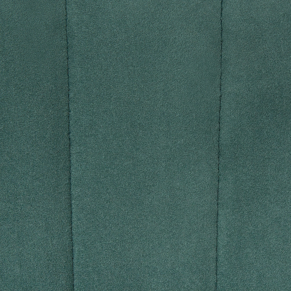 Set di 2 sedie da bar in velluto verde smeraldo gambe in acciaio nero senza braccioli set da pranzo salotto soggiorno moderno