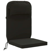 Cuscino per Lounger Sole 100% Poliestere Nero 55 x 124 x 5 cm 948167