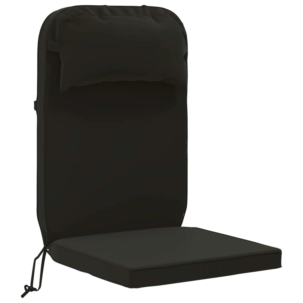 Cuscino per Lounger Sole 100% Poliestere Nero 55 x 124 x 5 cm 948167