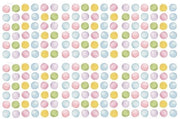 Sticker per Parete 216 Unità - Rimovibile - Aquarello Boho - Punti di Macchia - PVC Sicuro - Adatto per Bambine - Decorazione per Parete