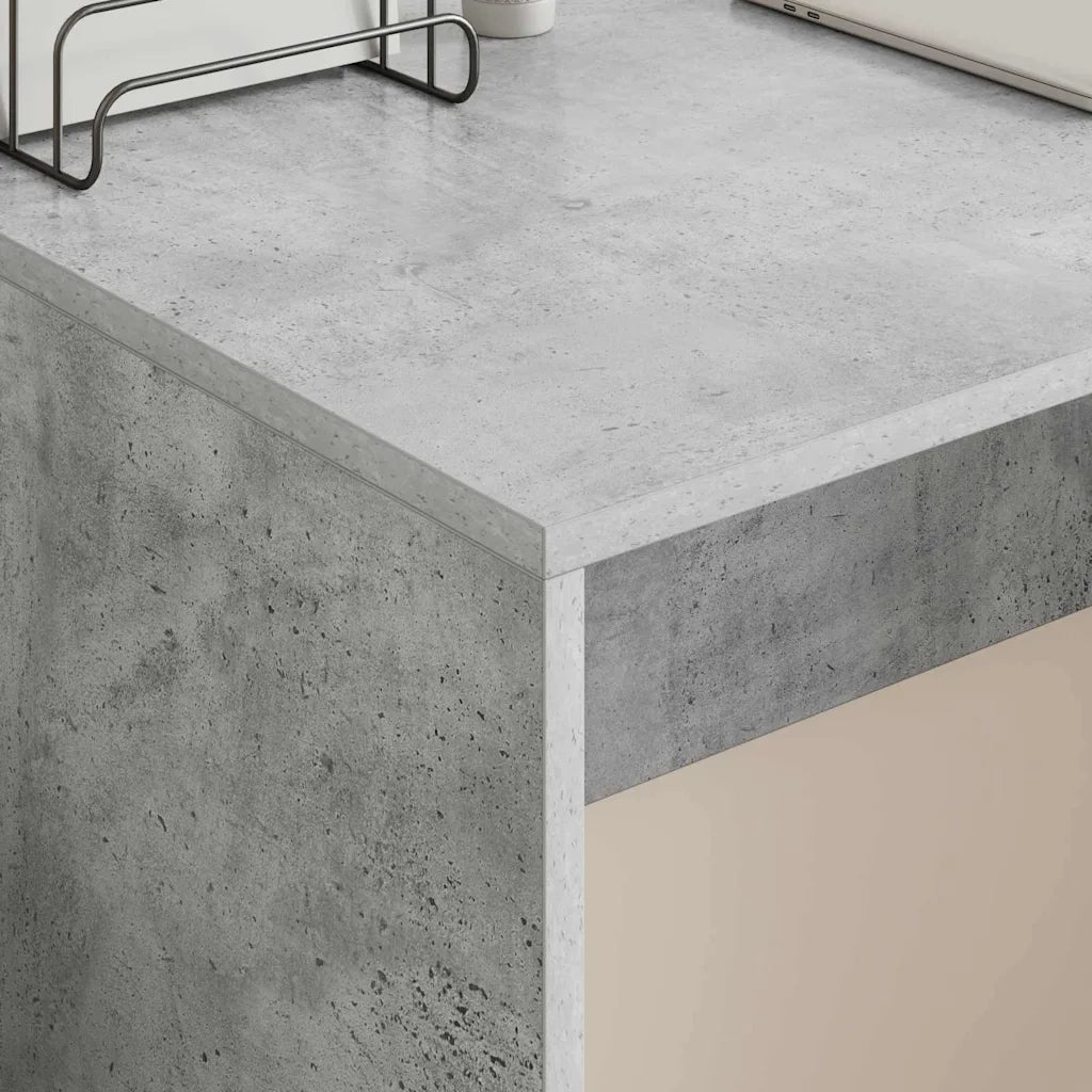 Scrivania Grigio cemento 109 x 50 x 78 cm Legno multistrato 891203