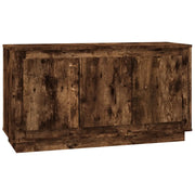 Credenza | Madia | Buffet da pranzo | Armadio da pranzo Rovere Fumo 102x35x55 cm in Legno Multistrato