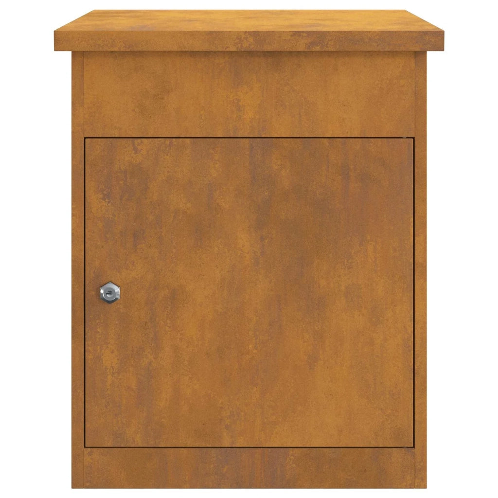 Cassetta per pacchi con archiviazione Ruggine 47.5 x 38 x 59 cm 874946