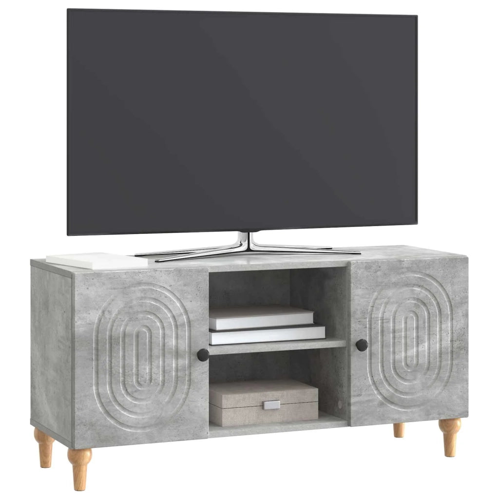 Mobile TV Grigio Cemento 102 x 34,5 x 50 cm 894238