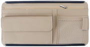 Organizzatore di Ombrello per Auto - Borsa in Pelle - Accessorio di Interno - Beige - 31 x 16,5 cm - Organizzazione Migliorata