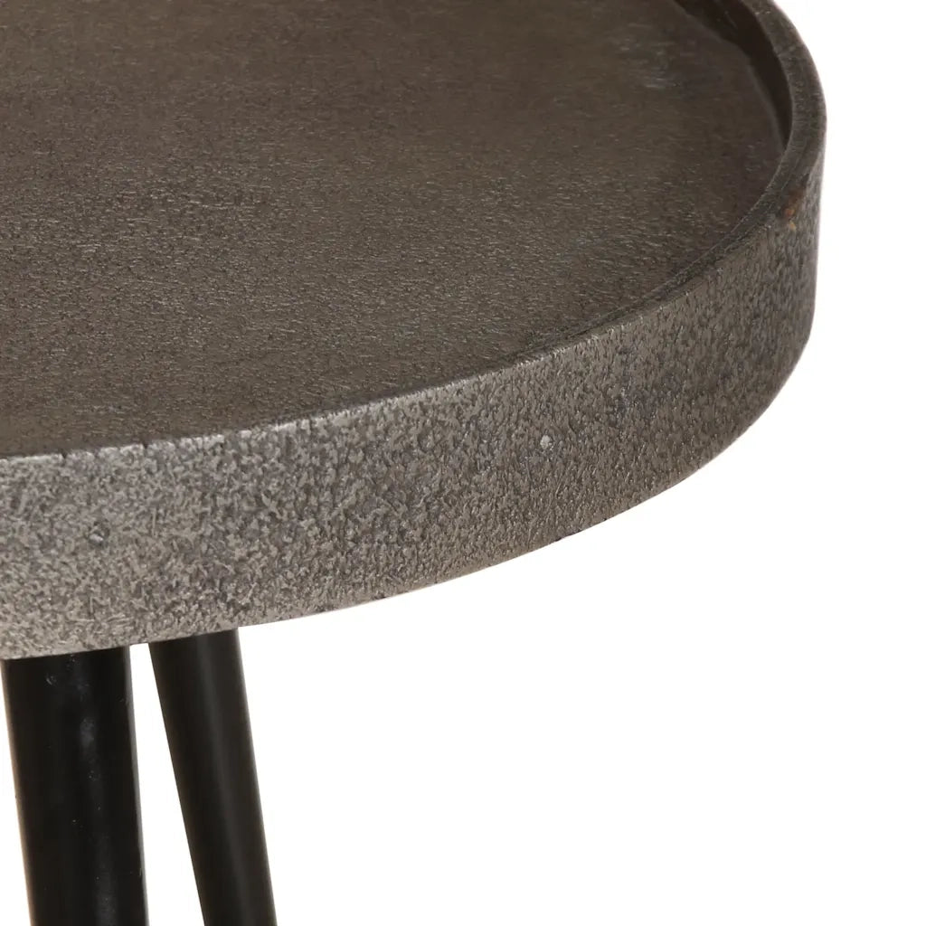 vidaXL Tavolini da Salotto 2 pz Argento in Legno Multistrato