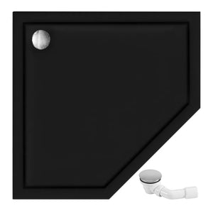 Cabina Doccia Diamond Gold 90x90 con piatto doccia Diamond black