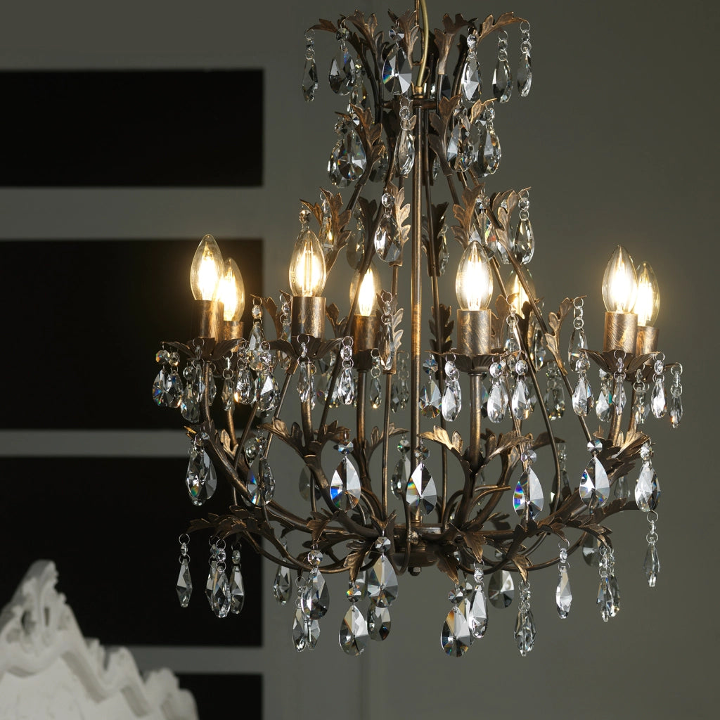 Lampadario Botte 8 luci