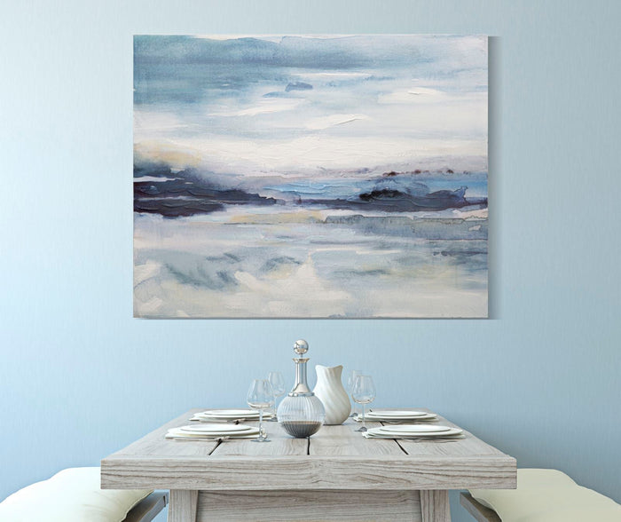 Dipinto su Tela Softy 100x2,8x80 cm in Legno di Pino e Canvas Multicolor