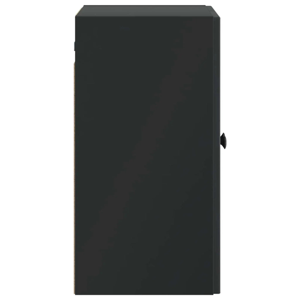 Mobiletto a muro Nero 59 x 31 x 60 cm Legno ingegnerizzato 899086