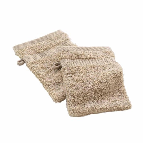 Set di asciugamani per bagno in cotone 100% - 15 x 21 cm - Effen - Elegance - Profumo di nocciola - Tessuto per bagno