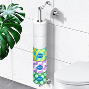 Supporto per Cartucce da Bagno Incollato, Supporto per Cartucce da Bagno in Acciaio Inossidabile con Spazio di Rifornimento, Supporto per Cartucce da Bagno in Acciaio Inossidabile SUS304 con Riserva per la Stanza da Bagno, Stanza da Bagno